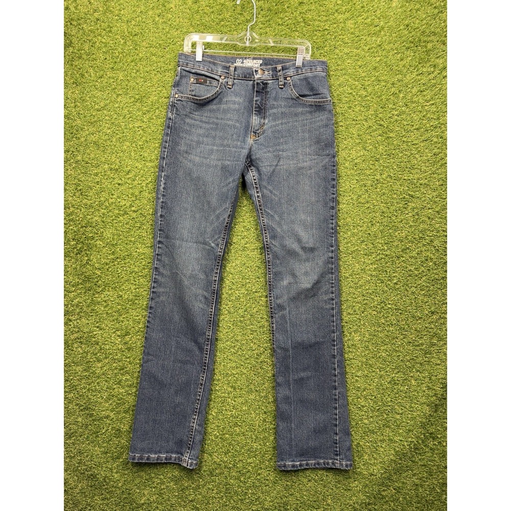 Wrangler 20X Competition Jeans Mens 31x36 Style 02 Straight Leg Blue Denim Work